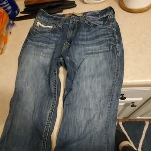 Voyager straight leg Big Star Buckle Jean's. 34 XL